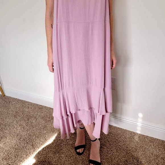 Boho midi dress — blush - Picture 2 of 5